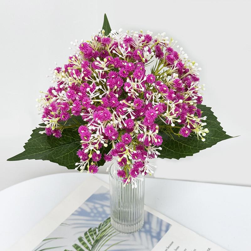 Konstgjord Gipsophila Paniculata Bröllopsdekoration Med Mjuk Gel-material För Hem- och Eventdekoration