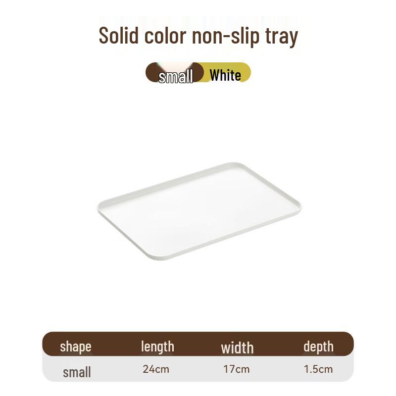 Ruhan Nordic Rectangular Plastic Serving Tray