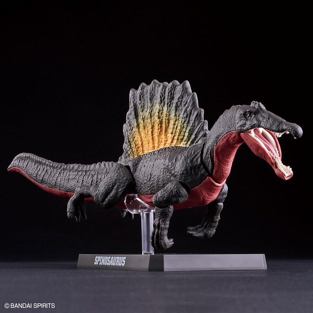 Bandai Spirits Plamosaurus Spinosaurus Color-Coded Plastic Model Kit 1:144 Scale