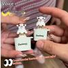 Seagull Mine USB Clicky Keyboard Fidget Button Keychain LED Sound Stress Relief Sensory Toy for Teens Birthday Gift
