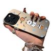 Bread dog for Apple 15 mobile phone case iPhone16Promax color silver 14 anti-drop 12Pro men and women 13