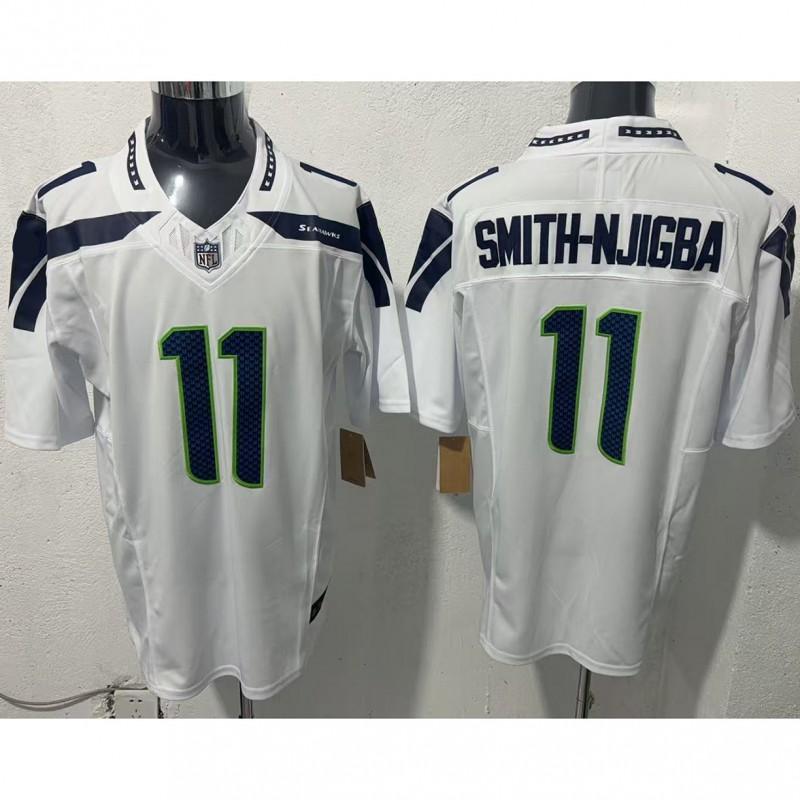NFL Seattle Seahawks Vintage Style Football Jersey Short Sleeve Embroidered Team Apparel Men