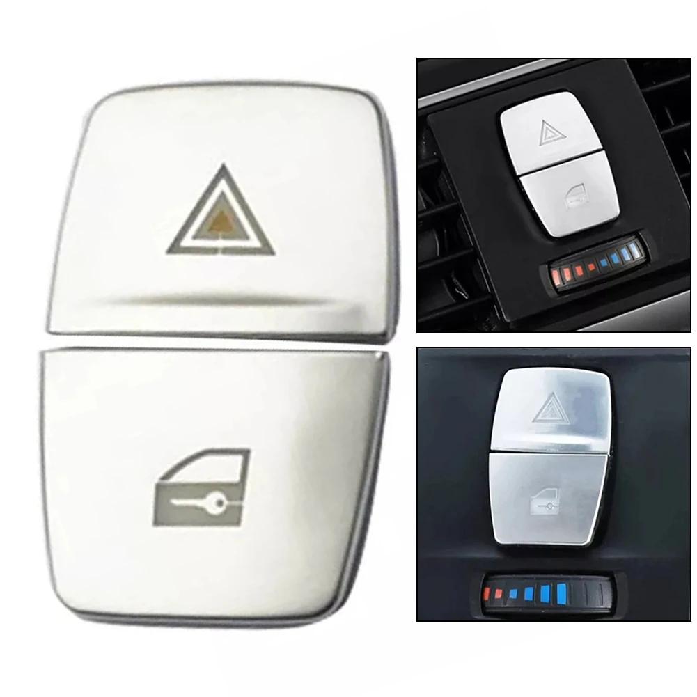 2Pcs Car Console Ligt Switch Lid Button Cover For BMW 1-4s For F20 F22 F30 For F34 F32 Center Console Lamp Relay Cap