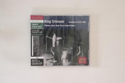 CD KING CRIMSON - Fillmore East, New York, United Sta IECP50021 WOWOW ENTERTAIN 2017 Japan Obi Rock Used
