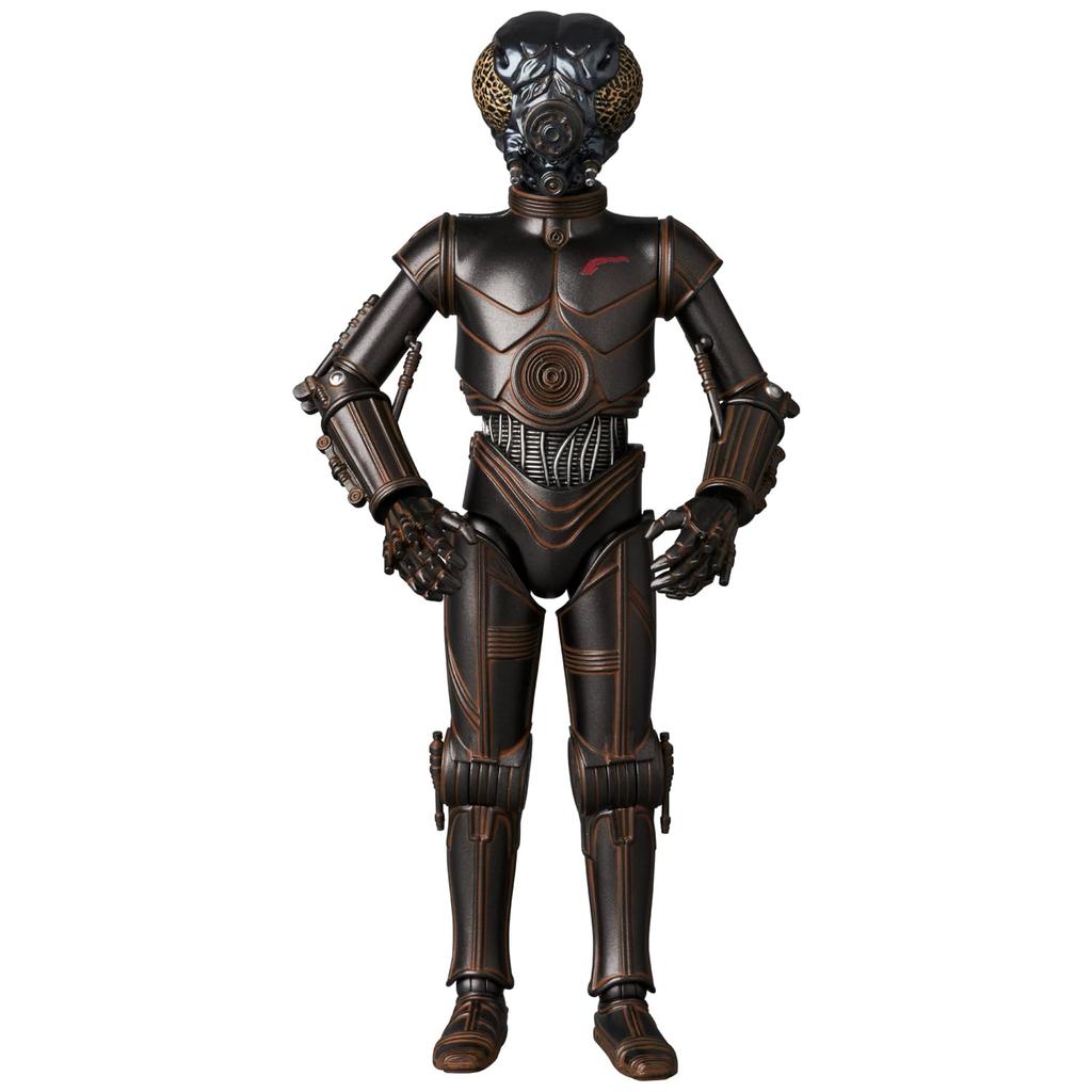 MAFEX No.240 Yıldız Savaşları: İmparator Geri Dönüyor 4-LOM (TM) Yükseklik yaklaşık. 150mm Ölçeksiz Boyalı Aksiyon Figürü