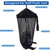 Cute Practical Golf Ball Drawstring Pouch Mesh Bag Golf Ball Container  Gym Sports