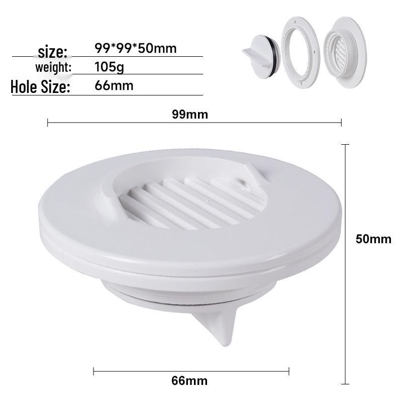 Seitenablaufventil für Yacht und Schnellboot