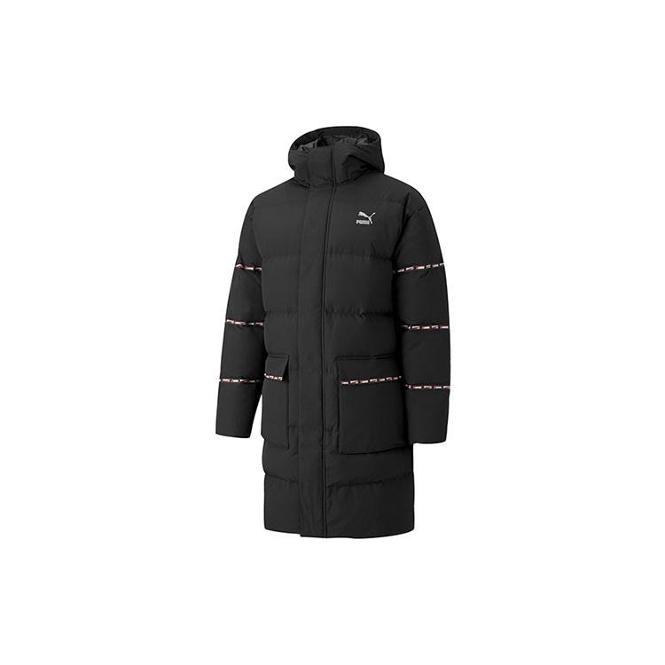 PUMA Classic Long Down Jacket Black Men s 846422-01 M