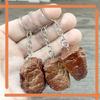 Pack of 6Pcs Artificial Steak Keychain Key Holder Bag Charm For Key Organization and Backpacks Keychain Accessories