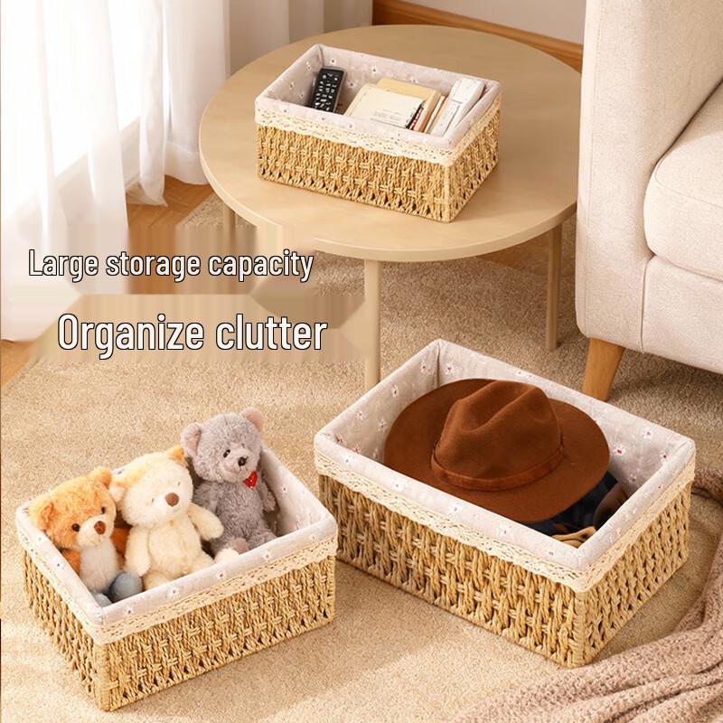 Rattan Woven Storage Basket Set