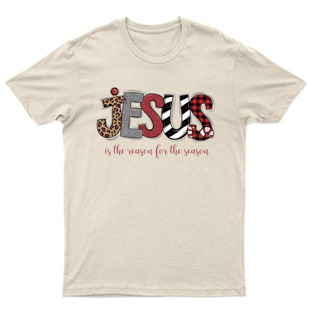

Jesus Is The Reason TShirt Unisex Gift Retro Funny Womens Vintage Mens e Unisex T-Shirt S