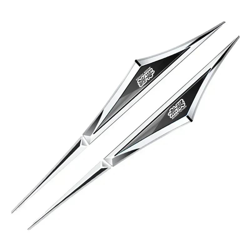 BXK3 2pcs 3d alloy car stickers car accsesories accessory for Honda mugen power Accord Civic vezel Crv City Jazz Hrv