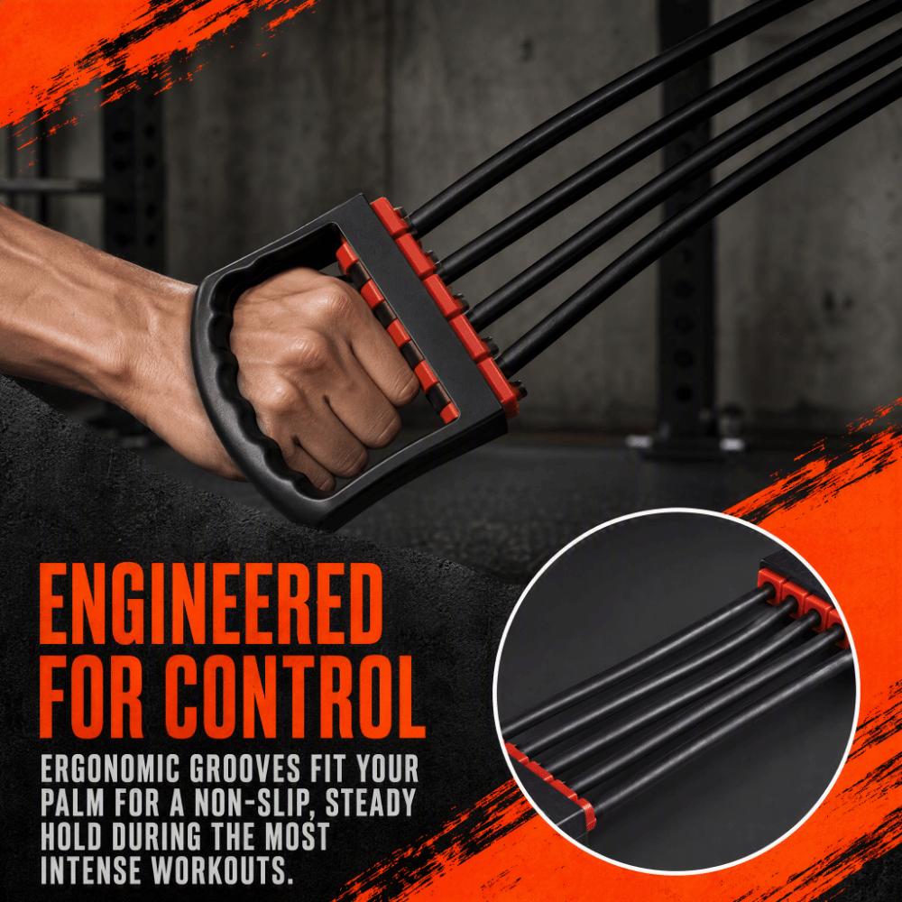 Detachable Design Chest Expander Elastic Band Chest Expander Rope Muscle Building Workout