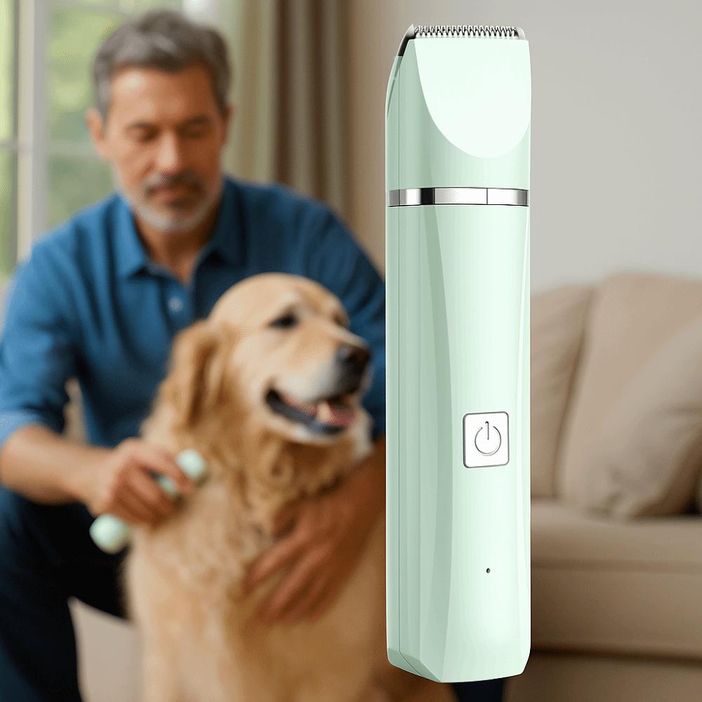 USB Rechargeable Cordless Pet Shaver Low Noise Dog Trimmer Cordless Pet Trimmer  Cat Haircut