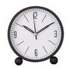 Stylish Silent Metal Alarm Clock for Students' Desks & Nightstands, Perfect for Living Room or Bedroom.
