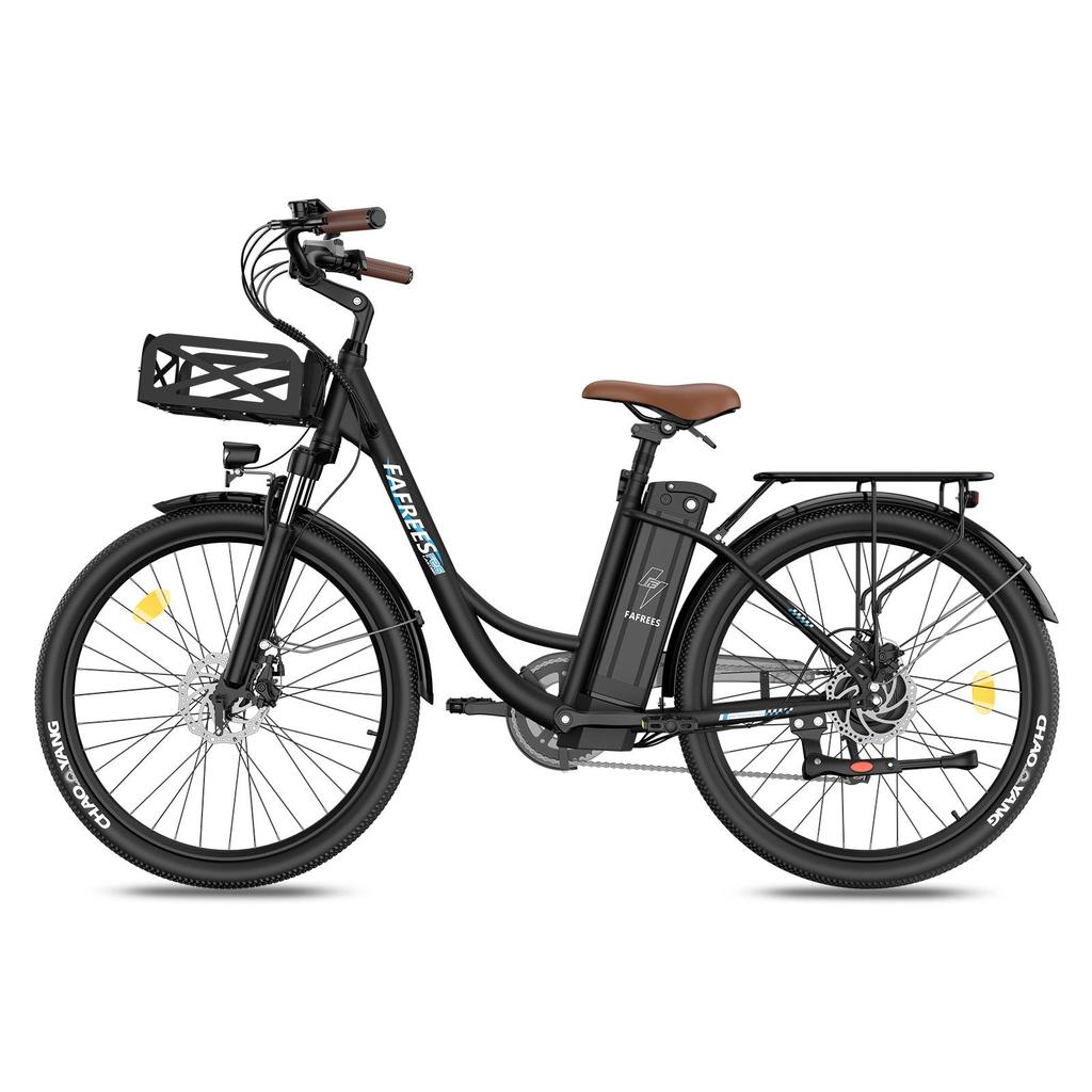FAFREES F26 Lasting Electric Bike 36V 20.3Ah Battery, 250W Motor, 80-100KM Range, 26*1.95 Inch Tires E-Bike