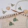 Stitching Marker Charm Locking Stitching Marker Knitting Needle Point Protectors, Locking Stitching Marker for Stitching