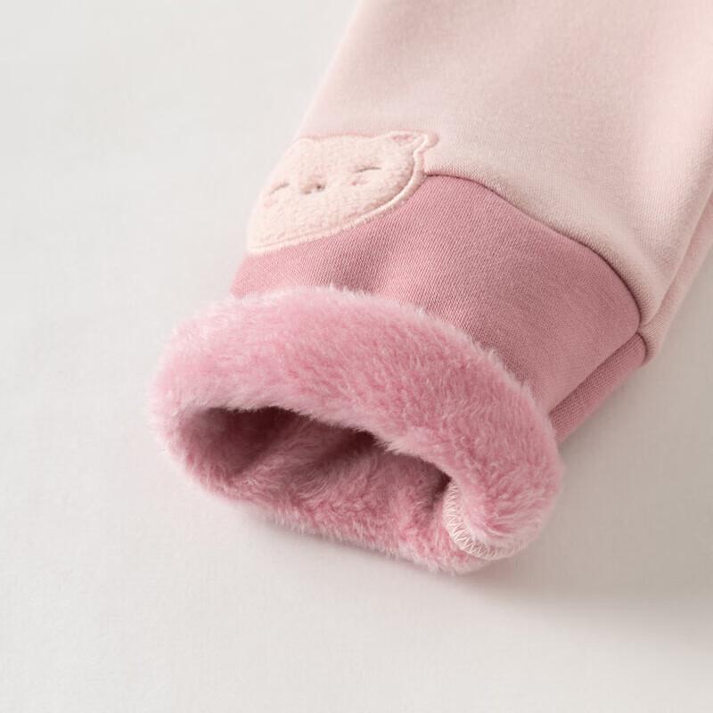 DAVE & BELLA Girls' Winter Fleece-Lined Leggings