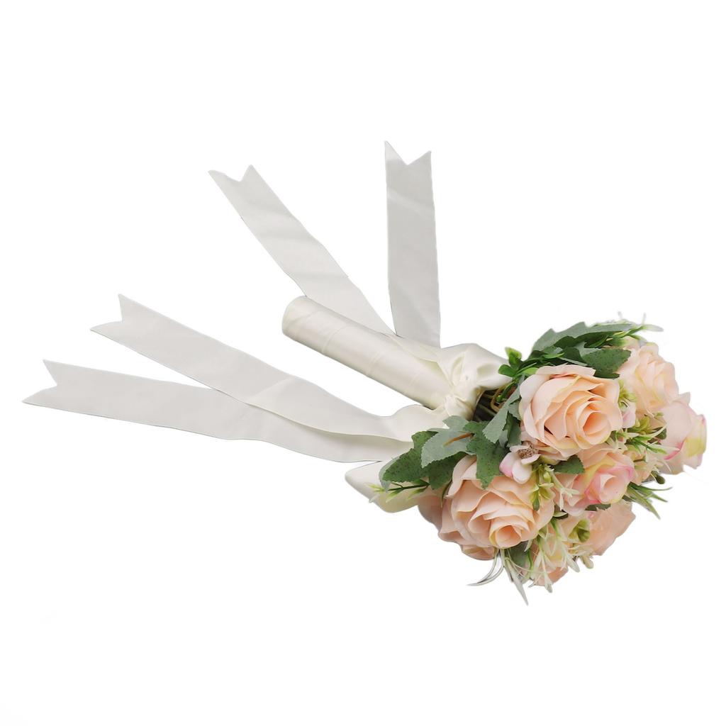 Wedding Bouquets Flower Hand Bouquet Silk Artificial Fake Flowers for   Wedding Party and