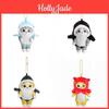 Adorable Plush Cat Keychain Cute Standing Cat Stuffed Animal Charm