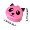 3Pcs Cartoon Sauce Bottle Mini Bento Box Portable Refillable Soy Sauce Box Tomato Salad Sauce Container Bento Box Accessories