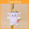 Porte-clés Mouton en Peluche avec Petit Sac Bandoulière pour Décoration de Sac à Dos et Cadeau