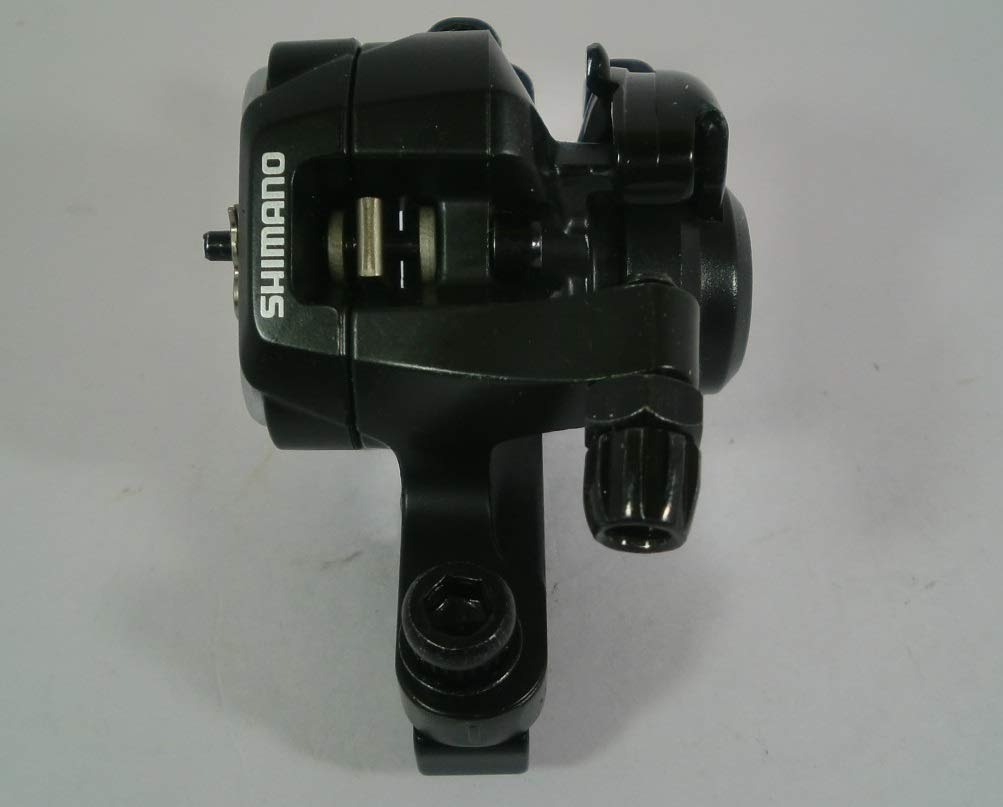 SHIMANO Road Bike Mechanical Disc Brake Black Front and Rear Set IS Mount Adapter Included 963 BR-R317