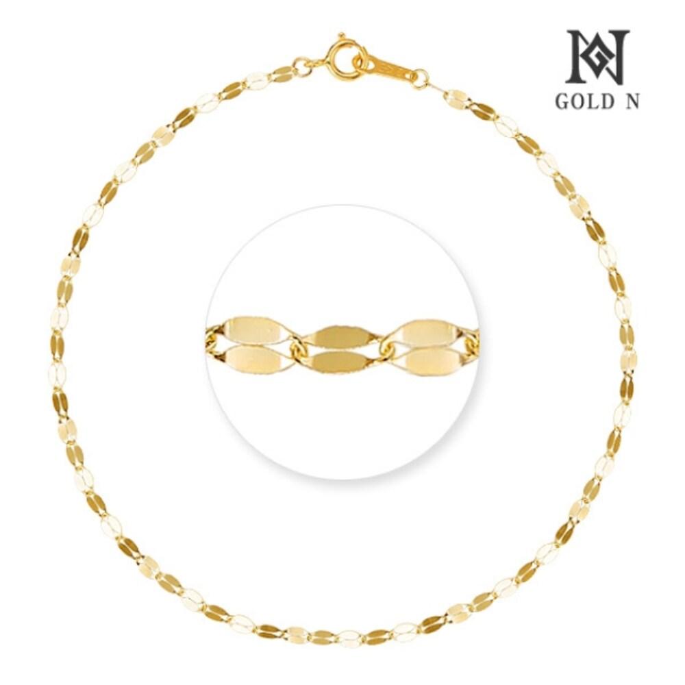 [Gold N] 14K Dune's Single-Line Bracelet