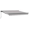Retractable Awning Frame Light Grey 350 X 250 Cm