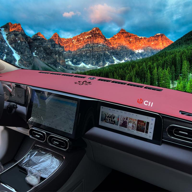 2023 Leapmotor C11 Gösterge Paneli ve Konsol Koruması için Süet Güneşlik Matı