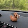 Yousheng Mammoth Duck Figurine, 3D Printed Duck Ornament, Funny Mammoth Duck Statue, Novelty Desktop Decoration for Home Table