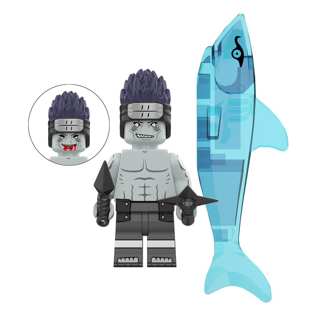 Kdl806 Naruto Anime Ninjutsu Building Blocks Toy Abs Plastic Diy Export Type