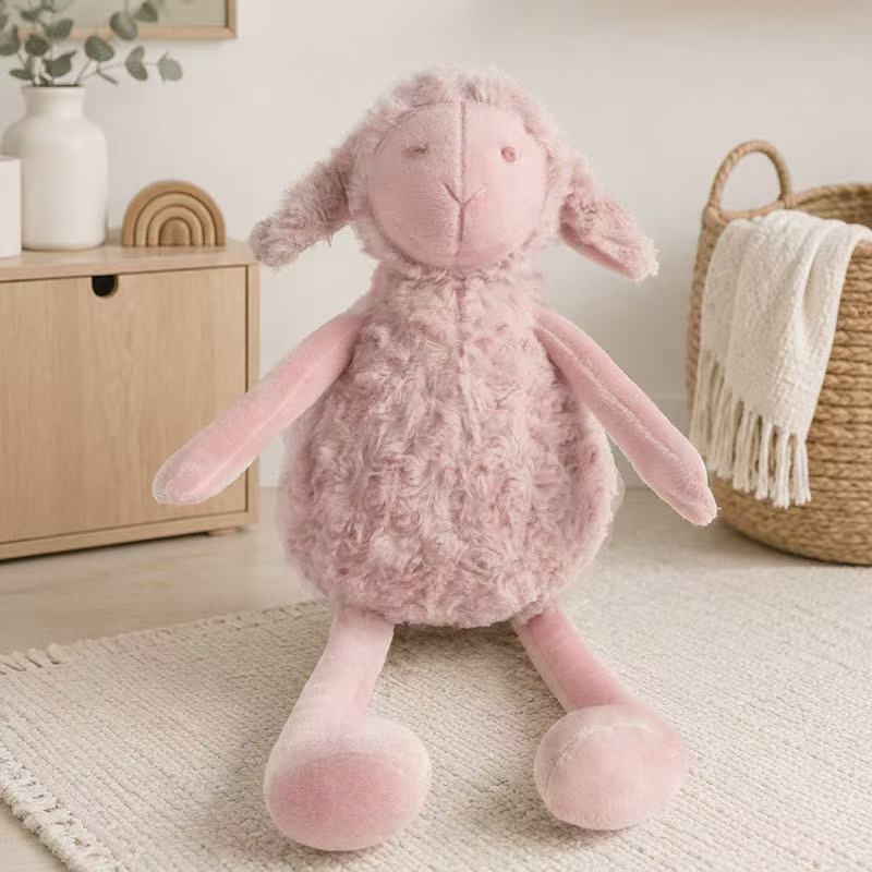 The latest Kawaii series of sheep figurines, plush toys, dolls, cartoon cartoons, cute pillows, children's birthday gift dolls