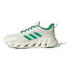adidas Denné Pohodlné Všestranné Nízke Mestské Do práce Bežecké Topánky Unisex Tenisky Biela Zelená JH7525