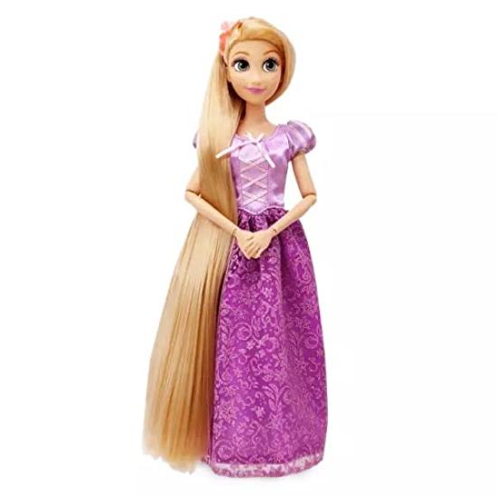 Bambola Classica Disney Rapunzel 2021 con Accessorio Pettine Bambola Classica Rapunzel Rapunzel - 28 cm [Usato] – – 1/2