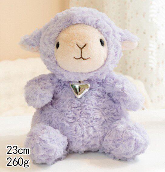 Sheep Plush Toys 16/23cm Simulated Sheep Stuffed Pendant Kawaii Keychain Adorably Home Decor Toys Birthday Gifts Squishy Doll