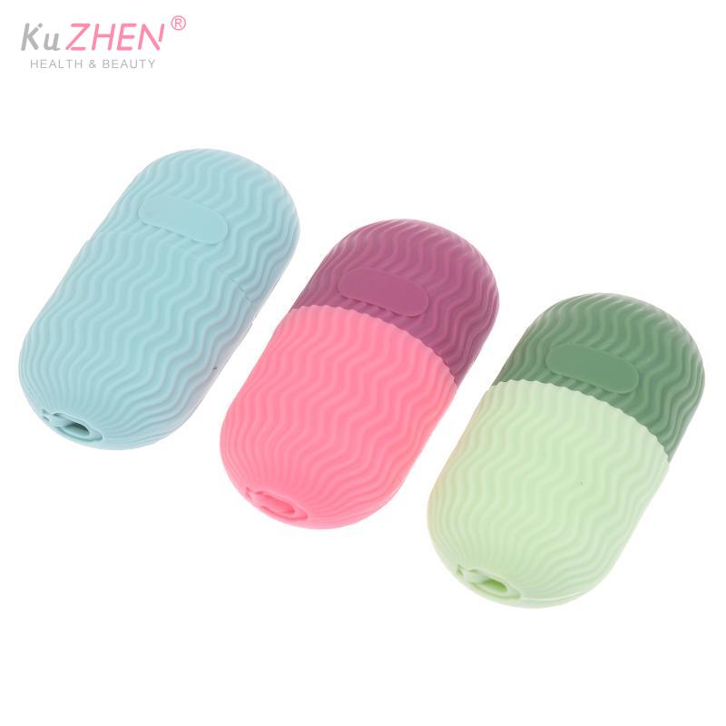 1PC Silicone Ice Cube Mold Ice Roller Massager Mold For Facial Ice Pack Skincare Tools Eliminating Eye Bag Reusable And Soothing
