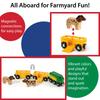BRIO Farm Train 33404 Wooden Electric Gift (Ages 3+) [Toy, Toy, Train, Locomotive, Vehicle, Vehicle, (Birthday/Christmas)]