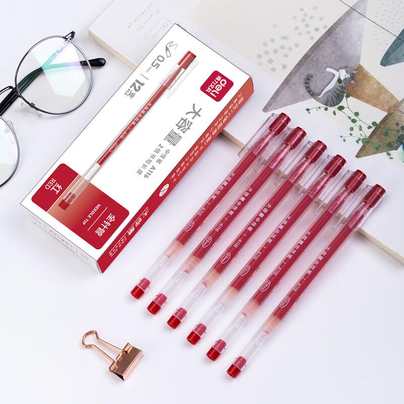 Deli A116 Full Needle Tip Gel Pen