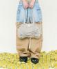 Ccorie Hammer String Shoulder Bag Grey