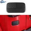 Rear License Plate Delete Vent Cover Panel Decor for Jeep Wrangler JK US Flag