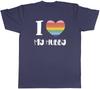 I Love My Hubby Rainbow Heart Unisexs TShirt Tee Gift Top