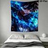 My Hero Academia Wall Tapestry Aesthetic Wall Hanging Printed Fabric Blanket Decorative Tapestries for Bedroom Living Room Home Decor