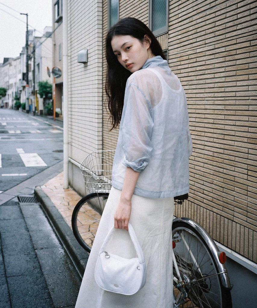 Masmarulez Liri Mini Tote Bag_Cloud White