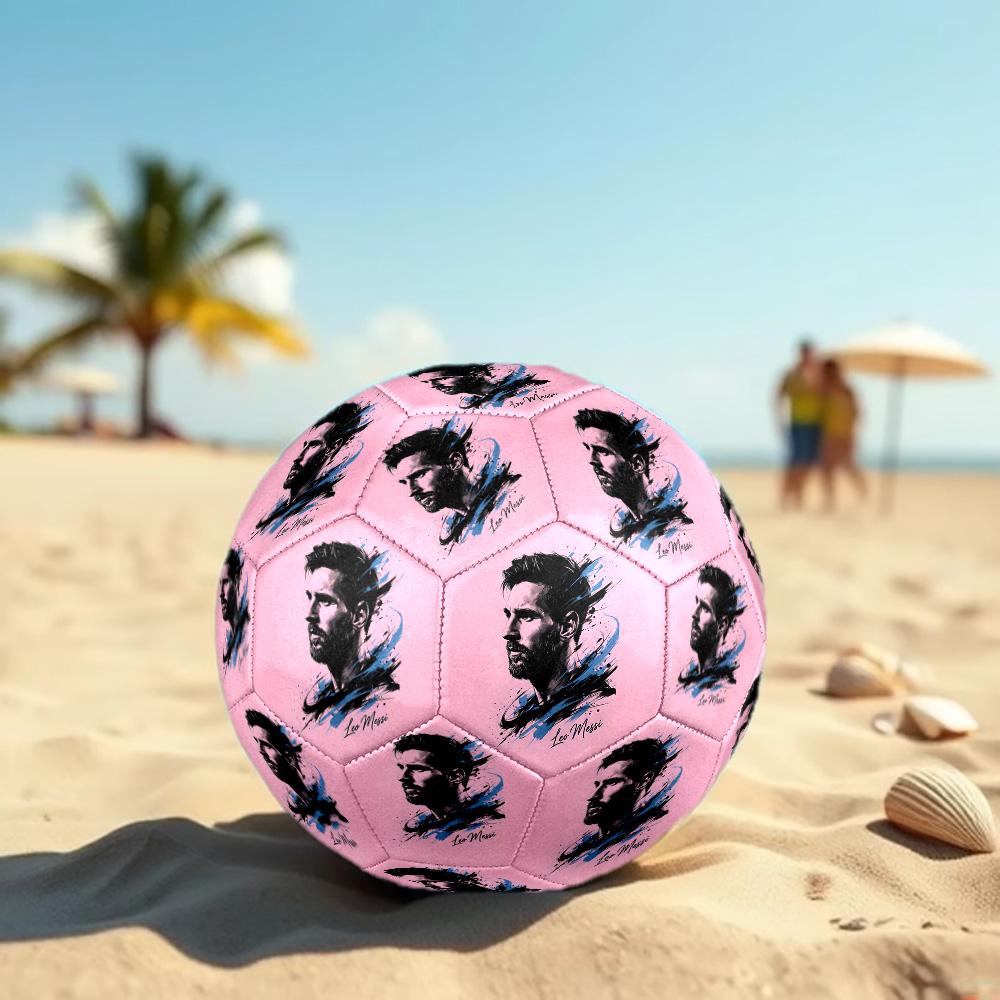 Messi Size 5 Football Machine-Stitched Indoor/Outdoor Training and Matches Surprise Collection Gift Distinctive Home Decor And Party Gift