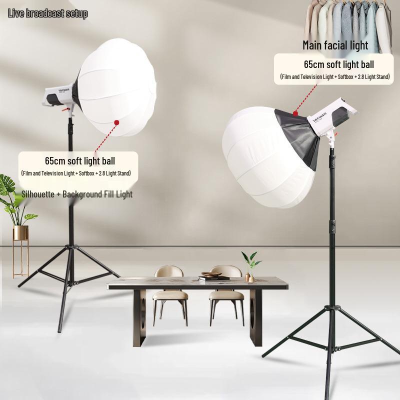 Rui 350X LED Photography Light: 300W Constant Light for Streaming & Beauty Live Rooms.
