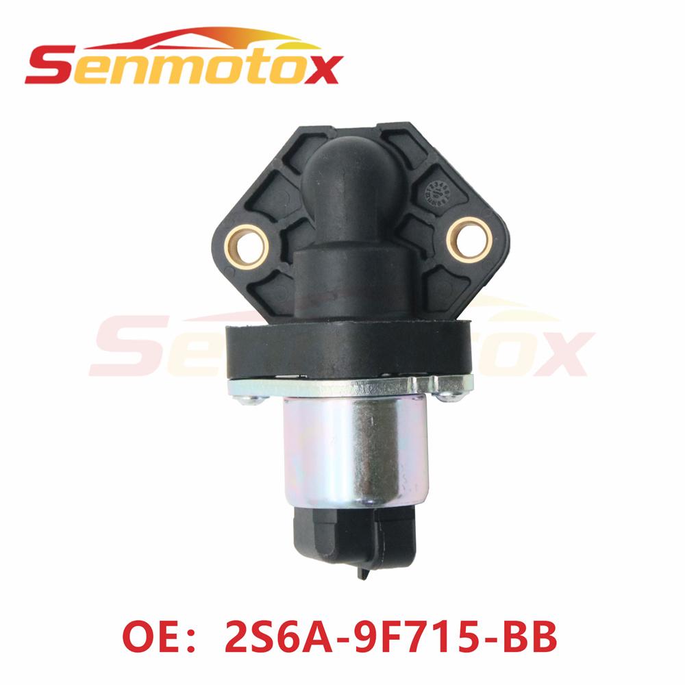 2S6A-9F715-BB Idle Air Speed Control Valve 2S6A9F715BB 2S6A9F715BA/AC4449 For Ford Fiesta Ka 1.3 Street Ka 1.6 Auto Accessories