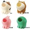 ZAKKA Shiba Inu & Pink Rabbit Pen and Paperclip Holder - Japanese Creative Office Stationery Ornament