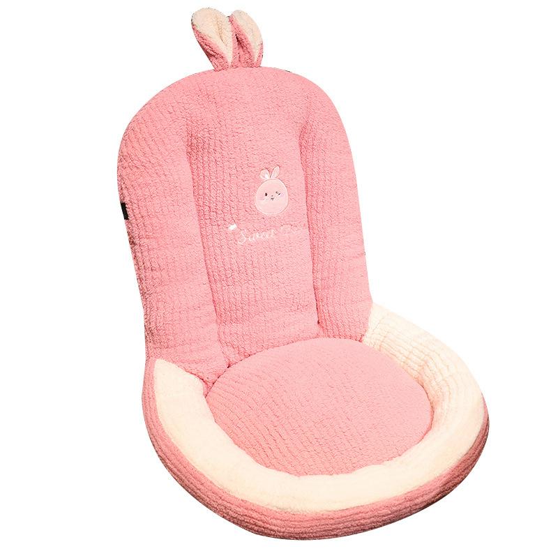 Cartoon Dinosaur Rabbit Cushion Office Waist Cushion Home Cushion Girls Bedroom Tatami Futon Cushion