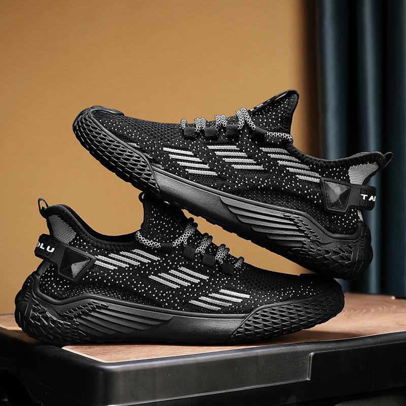 Shoes for Men Casual Shoes Casual Sneaker Sports and Leisure Male Sneakers Fabric Wear-resistant All-match Ventilate Fashion